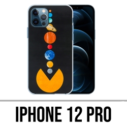 Coque iPhone 12 Pro - Pacman Solaire