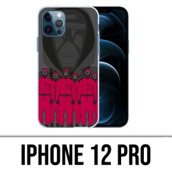 Cover iPhone 12 Pro - Gioco di calamari Cartoon Agent