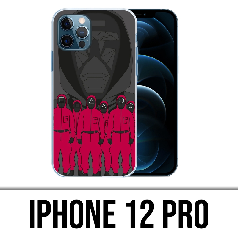 IPhone 12 Pro case - Squid Game Cartoon Agent