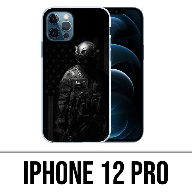 Cover iPhone 12 Pro - Polizia Swat Usa