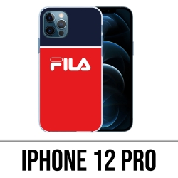 Coque iPhone 12 Pro - Fila Bleu Rouge