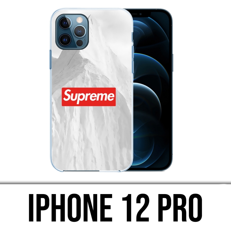 IPhone 12 Pro Case - Supreme White Mountain