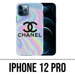 Custodia per iPhone 12 Pro - Chanel Holographic