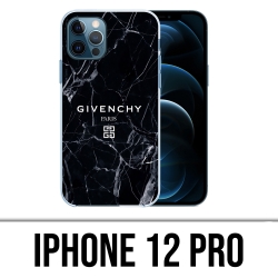 IPhone 12 Pro Case - Givenchy Black Marble