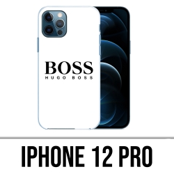 IPhone 12 Pro Case - Hugo Boss White