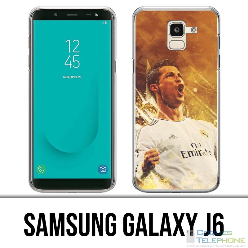 Coque Samsung Galaxy J6 - Ronaldo Cr7
