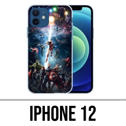 Coque iPhone 12 - Avengers...