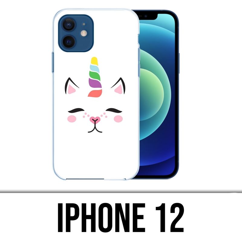 IPhone 12 Case - Gato Unicornio