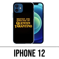 Coque iPhone 12 - Quentin Tarantino