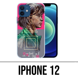IPhone 12 Case - Tintenfisch Game Girl Fanart