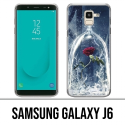 Custodia Samsung Galaxy J6 - Rosa bella e la bestia