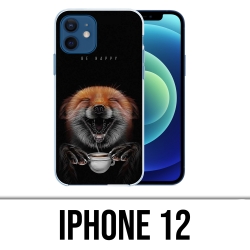 Coque iPhone 12 - Be Happy