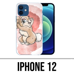 Coque iPhone 12 - Disney Lapin Pastel