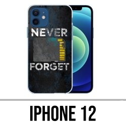 Coque iPhone 12 - Never Forget