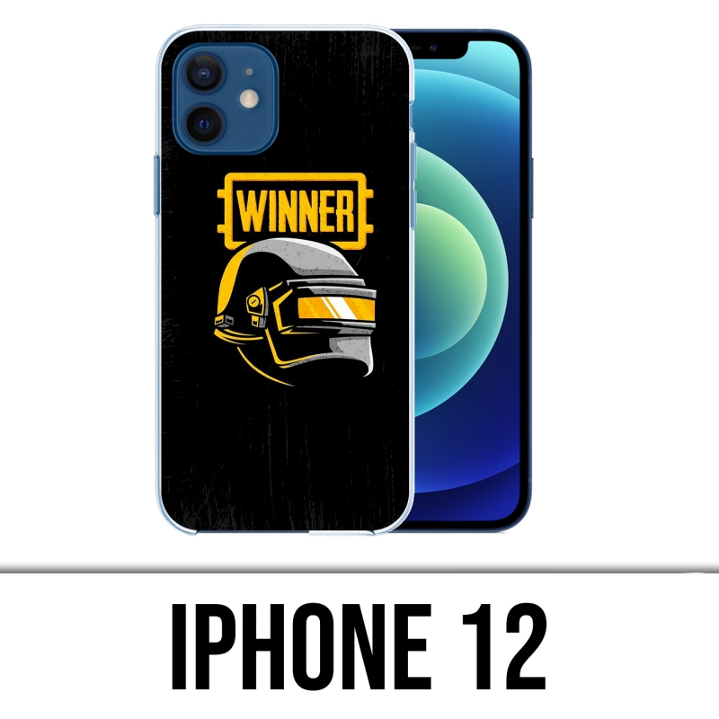 Coque iPhone 12 - PUBG Winner