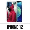 Coque iPhone 12 - Squid Game Soldat Appel