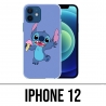 Coque iPhone 12 - Stitch Glace