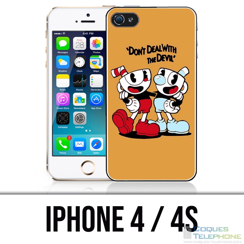 Custodia per iPhone 4 / 4S - Cuphead
