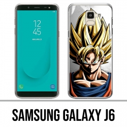 Samsung Galaxy J6 case - Sangoku Wall Dragon Ball Super