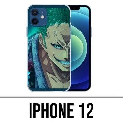 Coque iPhone 12 - Zoro One Piece
