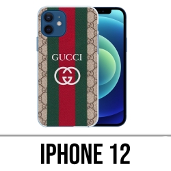 Coque iPhone 12 - Gucci Brodé