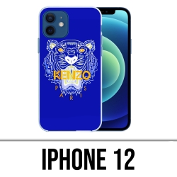 IPhone 12 Case - Kenzo Blue Tiger