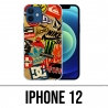 Coque iPhone 12 - Skate Logo Vintage