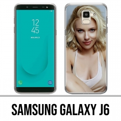 Samsung Galaxy J6 Hülle - Scarlett Johansson Sexy