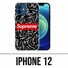 Custodia per iPhone 12 - Fucile nero supremo