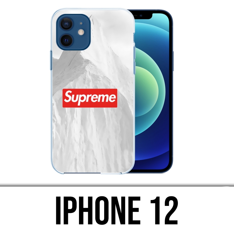 Custodia per iPhone 12 - Supreme White Mountain