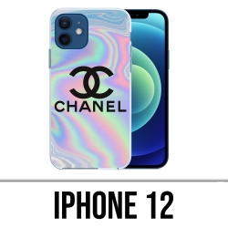 Funda para iPhone 12 - Chanel Holográfica