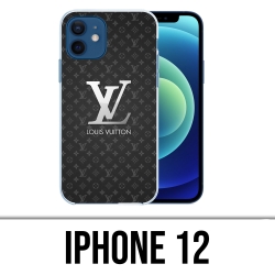 Custodia per iPhone 12 - Louis Vuitton nera