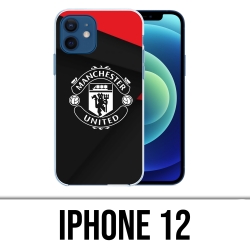 Funda para iPhone 12 - Logotipo moderno del Manchester United