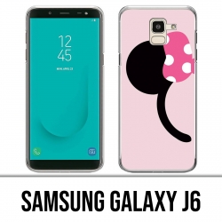 Carcasa Samsung Galaxy J6 - Diadema Minnie