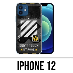 Carcasa para iPhone 12 - Teléfono blanquecino Dont Touch
