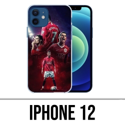 Coque iPhone 12 - Ronaldo Manchester United