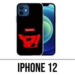 Coque iPhone 12 - Supreme Survetement