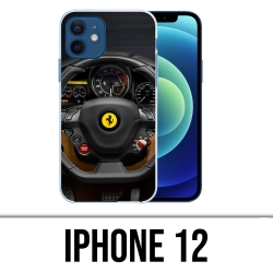 Coque iPhone 12 - Volant Ferrari