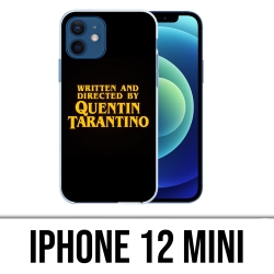 Coque iPhone 12 mini - Quentin Tarantino