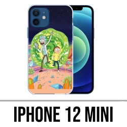 Funda para iPhone 12 mini - Rick y Morty