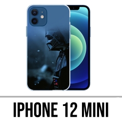 Coque iPhone 12 mini - Star Wars Dark Vador Brume