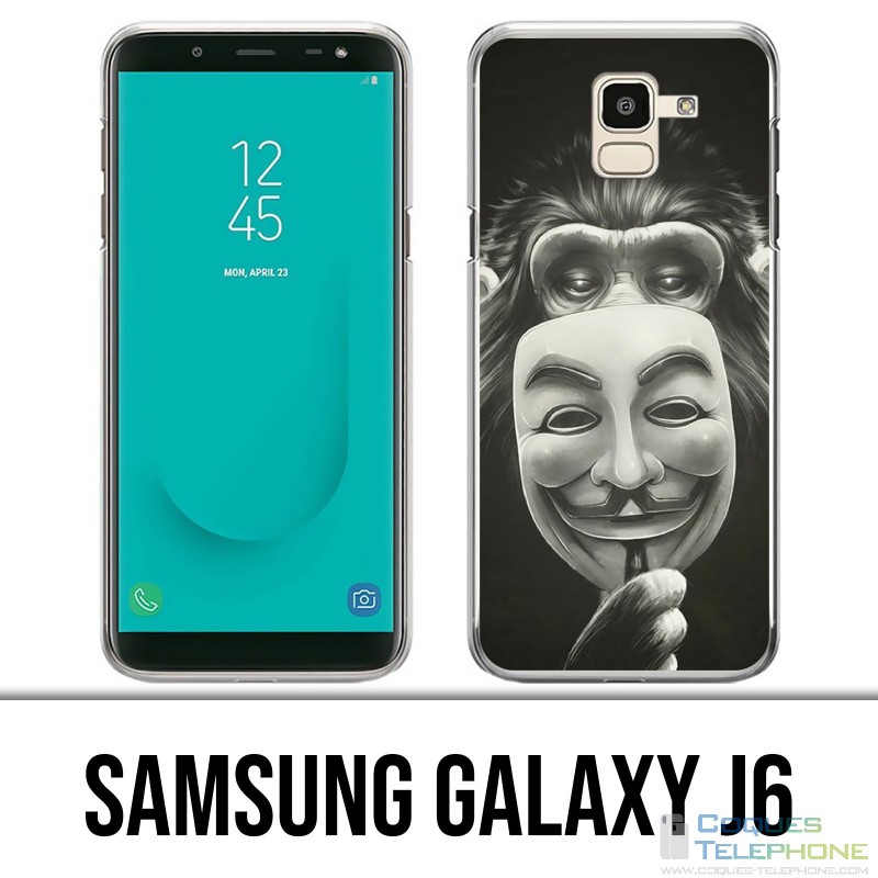 Samsung Galaxy J6 Case - Monkey Monkey Aviator