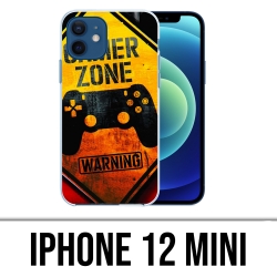 Coque iPhone 12 mini - Gamer Zone Warning