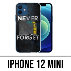 Coque iPhone 12 mini - Never Forget