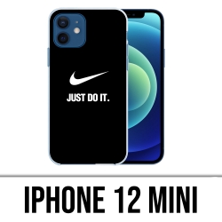IPhone 12 Mini-Case - Nike Just Do It Schwarz
