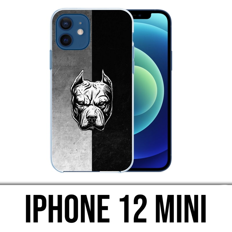 Coque iPhone 12 mini - Pitbull Art