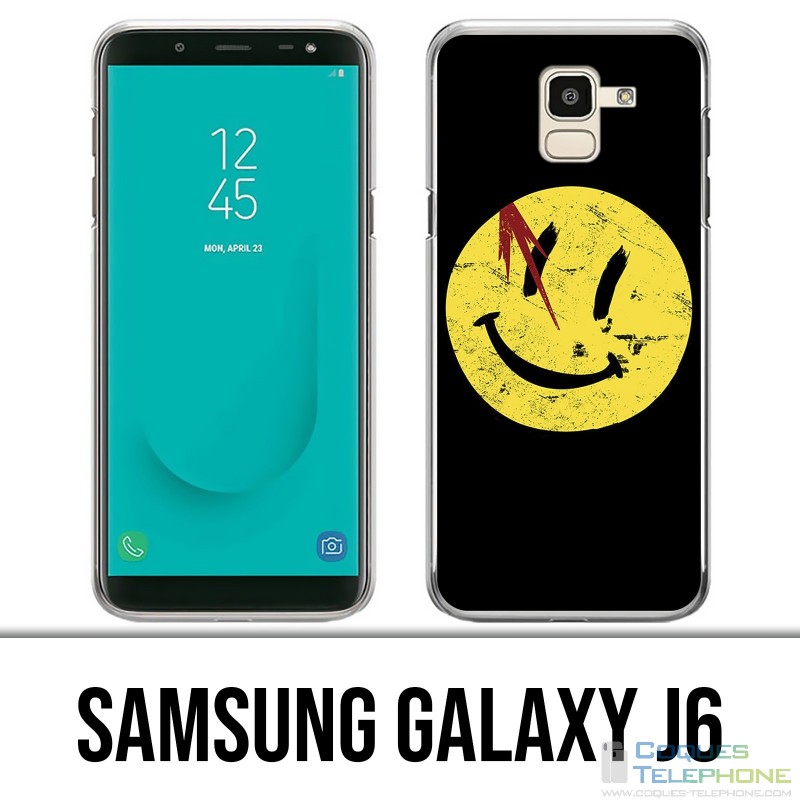Carcasa Samsung Galaxy J6 - Smiley Watchmen