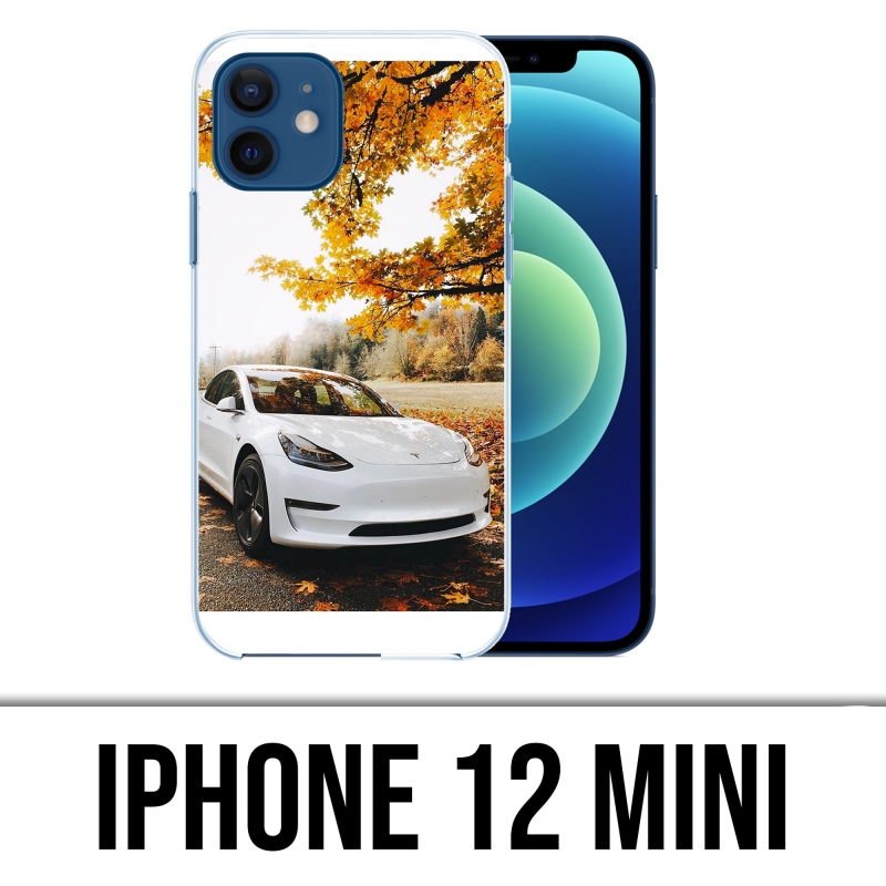 IPhone 12 mini case - Tesla Autumn