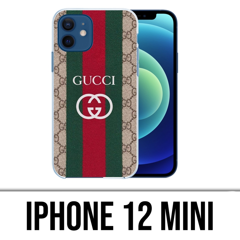 Mini funda para iPhone 12 - Gucci Embroidered