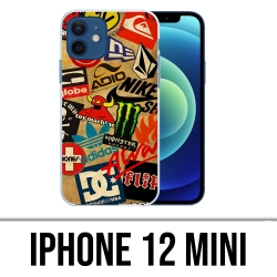 Cover iPhone 12 mini - Logo Skate Vintage